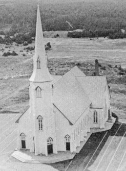 Photo de l'église de Saint Pierre de Lavernière, Étang-du-Nord,  Îles-de-la-Madeleine