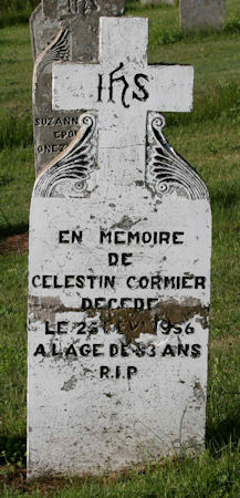 Tombe de Célestin Cormier