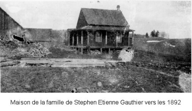 Maison de Joseph Gauthier Env. 1892
