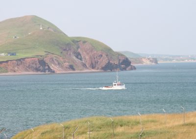 Photo Un bateau à la mer