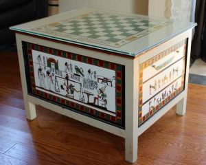 Photo de la table d'échec et jeux (pré 2000)
